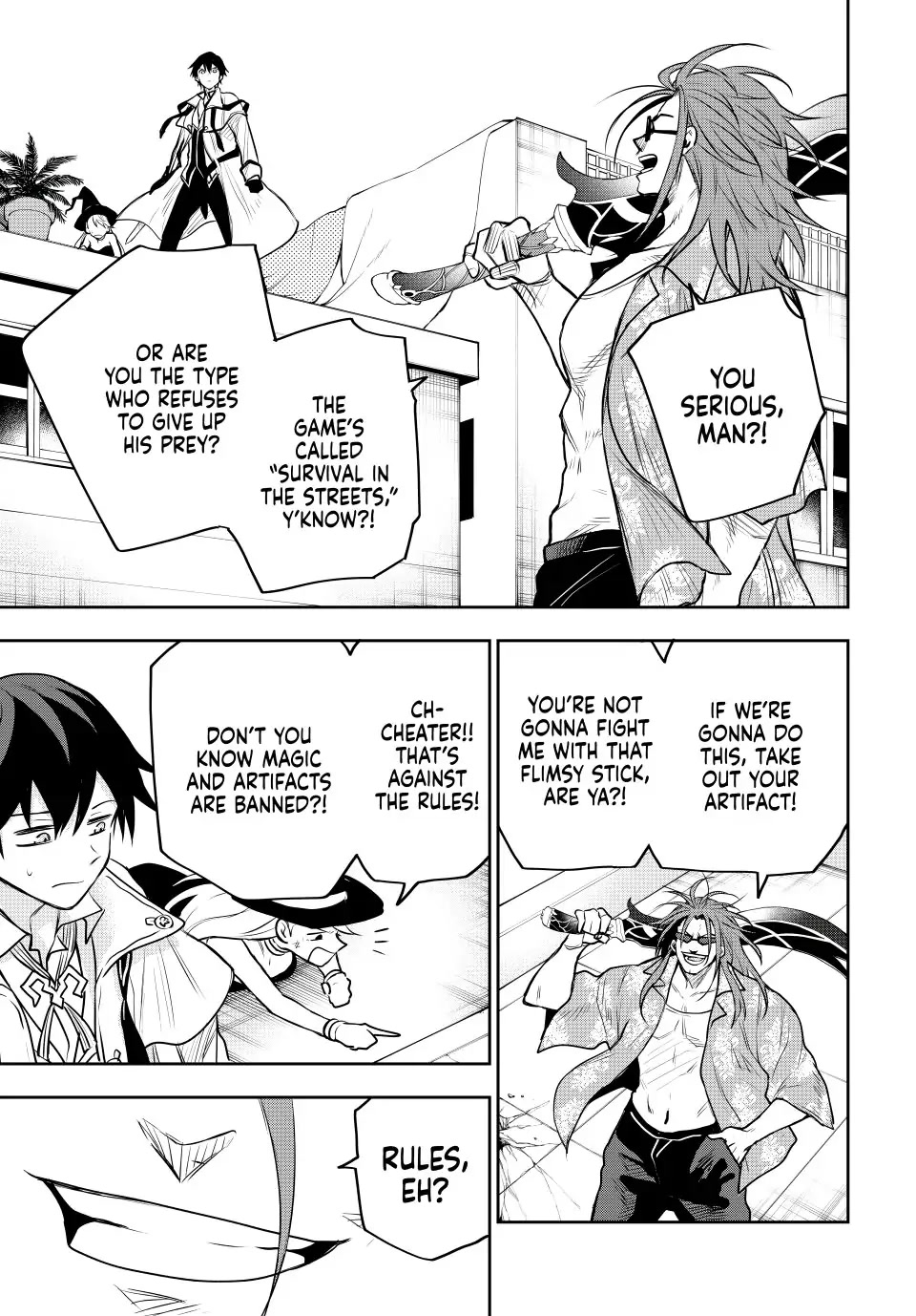 A Court Magician, Who Was Focused On Supportive Magic Because His Allies Were Too Weak, Aims To Become The Strongest After Being Banished chapter 56 page 9