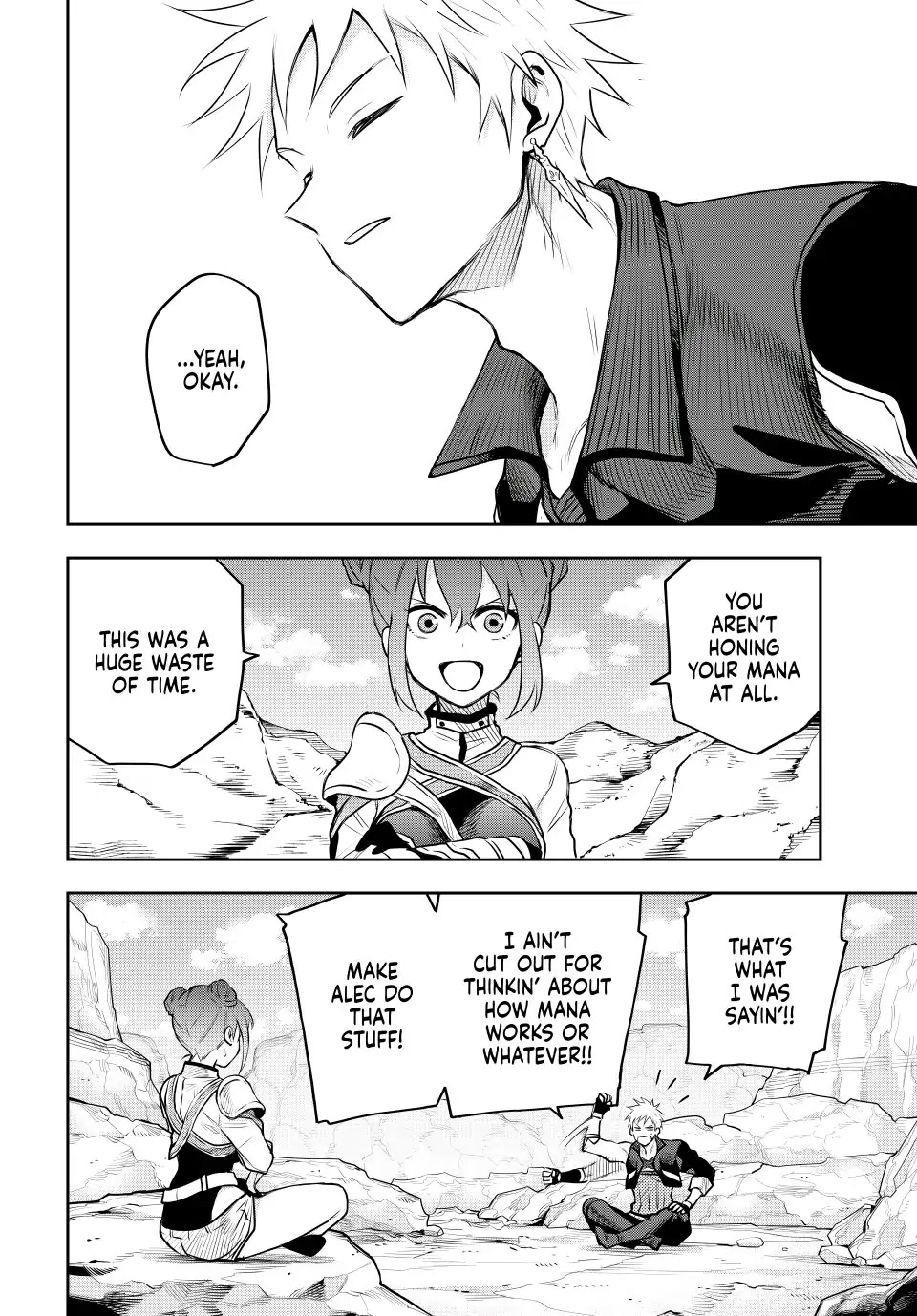 A Court Magician, Who Was Focused On Supportive Magic Because His Allies Were Too Weak, Aims To Become The Strongest After Being Banished chapter 59 page 12