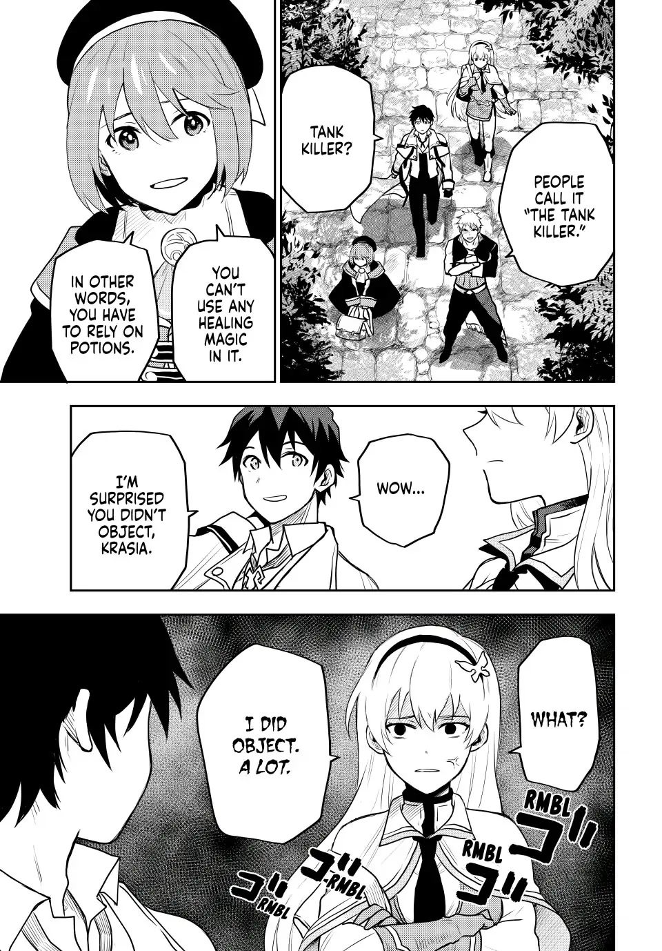 A Court Magician, Who Was Focused On Supportive Magic Because His Allies Were Too Weak, Aims To Become The Strongest After Being Banished chapter 6 page 11