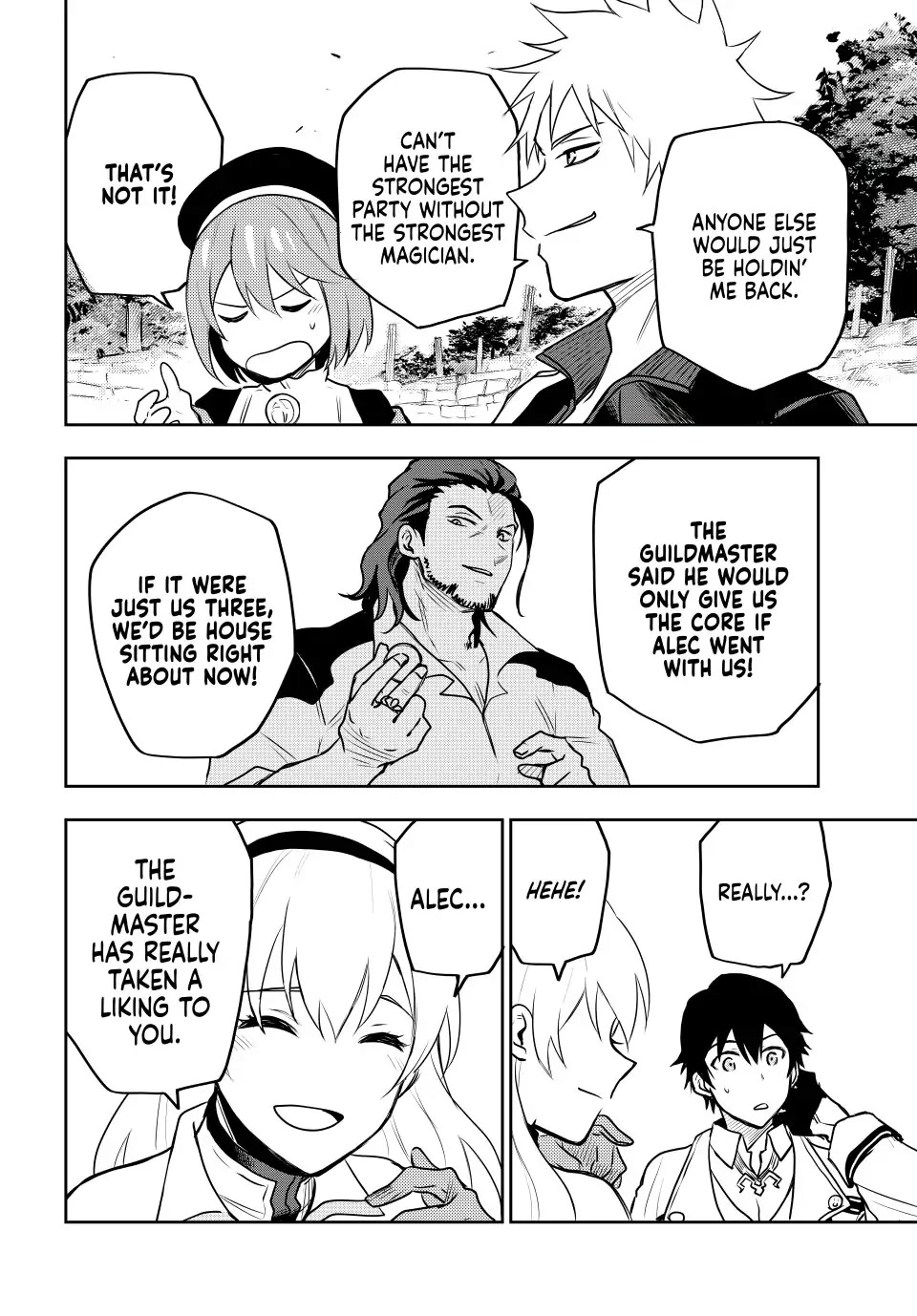 A Court Magician, Who Was Focused On Supportive Magic Because His Allies Were Too Weak, Aims To Become The Strongest After Being Banished chapter 6 page 18