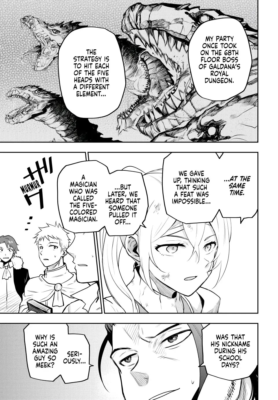 A Court Magician, Who Was Focused On Supportive Magic Because His Allies Were Too Weak, Aims To Become The Strongest After Being Banished chapter 6 page 3