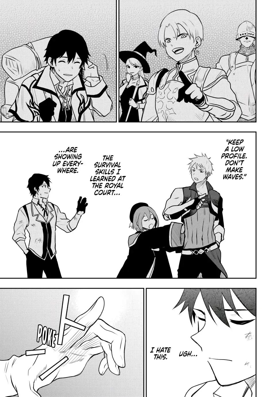 A Court Magician, Who Was Focused On Supportive Magic Because His Allies Were Too Weak, Aims To Become The Strongest After Being Banished chapter 6 page 5