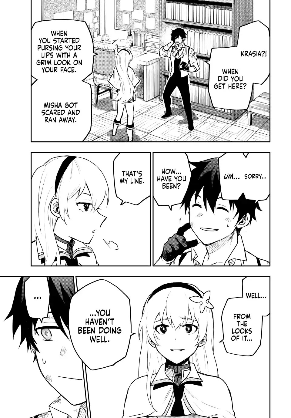 A Court Magician, Who Was Focused On Supportive Magic Because His Allies Were Too Weak, Aims To Become The Strongest After Being Banished chapter 6 page 7