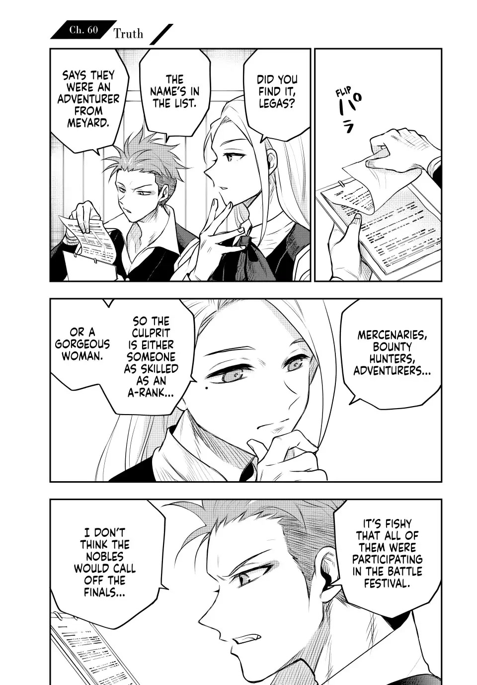 A Court Magician, Who Was Focused On Supportive Magic Because His Allies Were Too Weak, Aims To Become The Strongest After Being Banished chapter 60 page 1