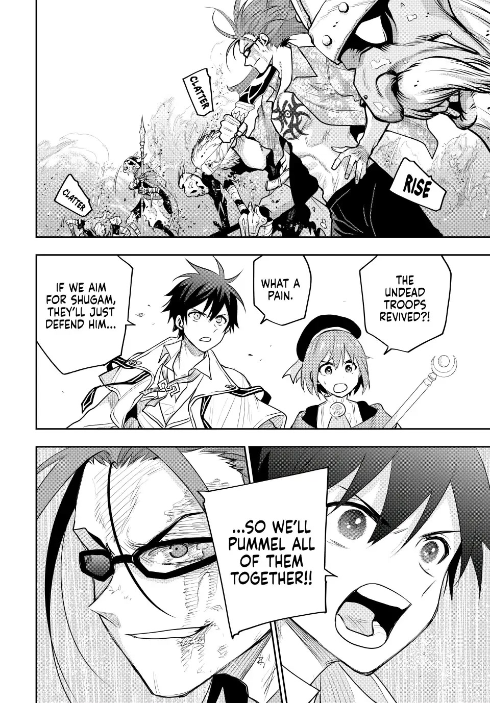 A Court Magician, Who Was Focused On Supportive Magic Because His Allies Were Too Weak, Aims To Become The Strongest After Being Banished chapter 63 page 15