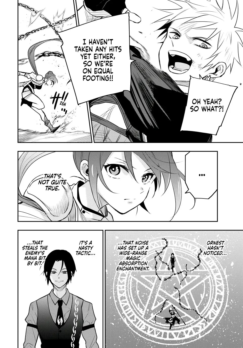 A Court Magician, Who Was Focused On Supportive Magic Because His Allies Were Too Weak, Aims To Become The Strongest After Being Banished chapter 64 page 16