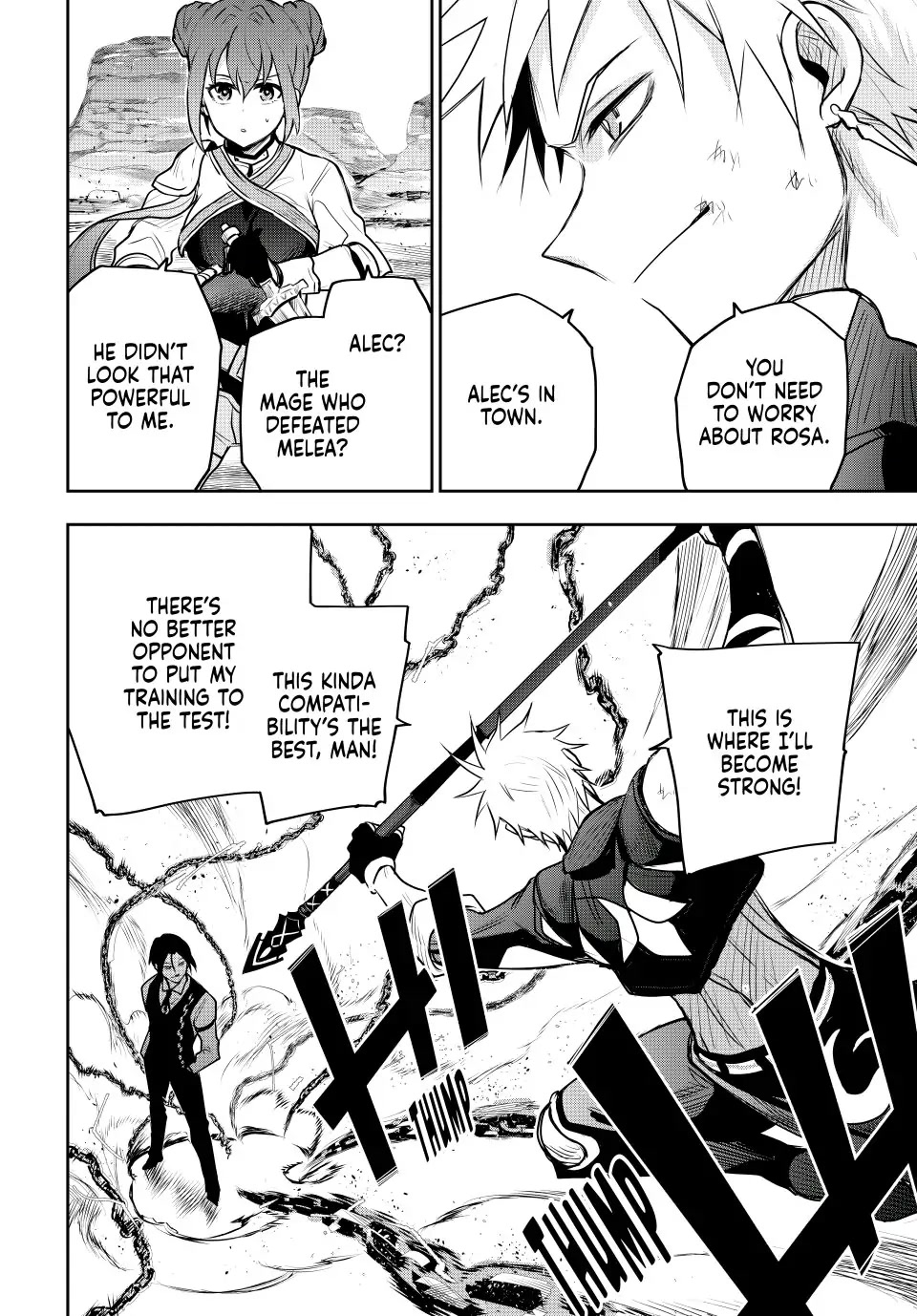 A Court Magician, Who Was Focused On Supportive Magic Because His Allies Were Too Weak, Aims To Become The Strongest After Being Banished chapter 64 page 18