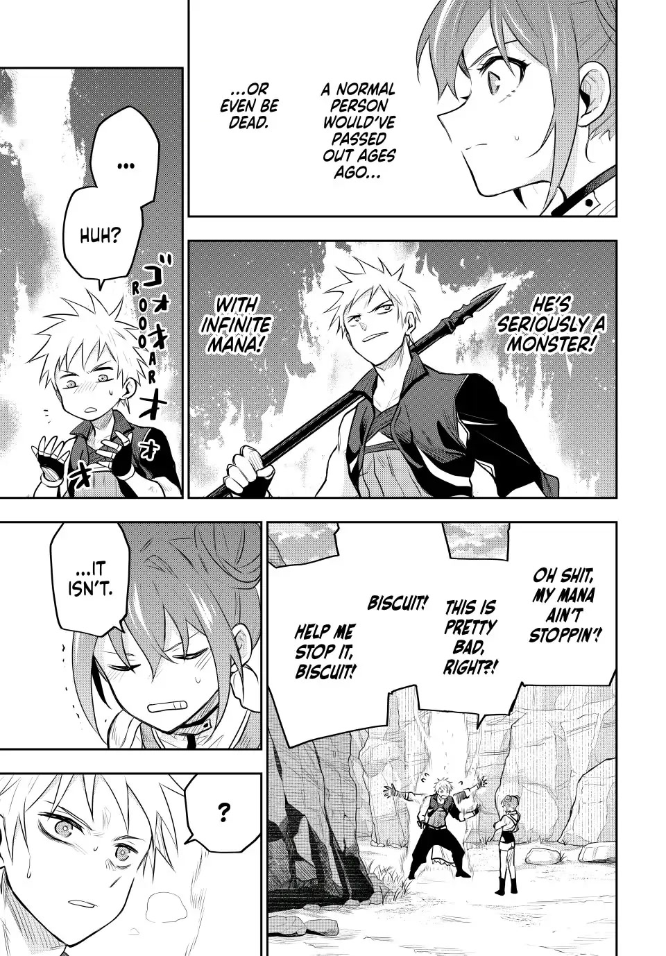 A Court Magician, Who Was Focused On Supportive Magic Because His Allies Were Too Weak, Aims To Become The Strongest After Being Banished chapter 65 page 15