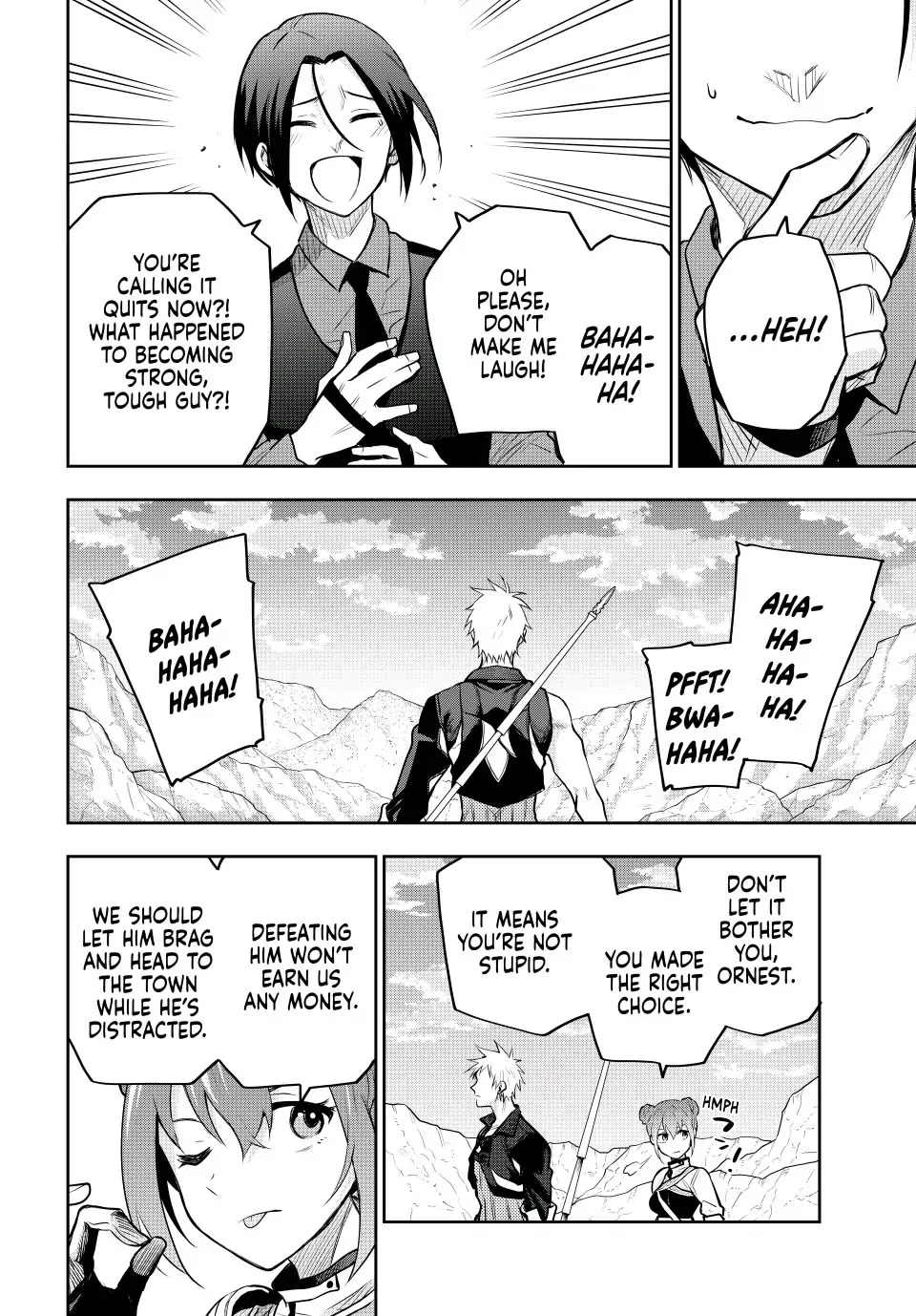 A Court Magician, Who Was Focused On Supportive Magic Because His Allies Were Too Weak, Aims To Become The Strongest After Being Banished chapter 65 page 4