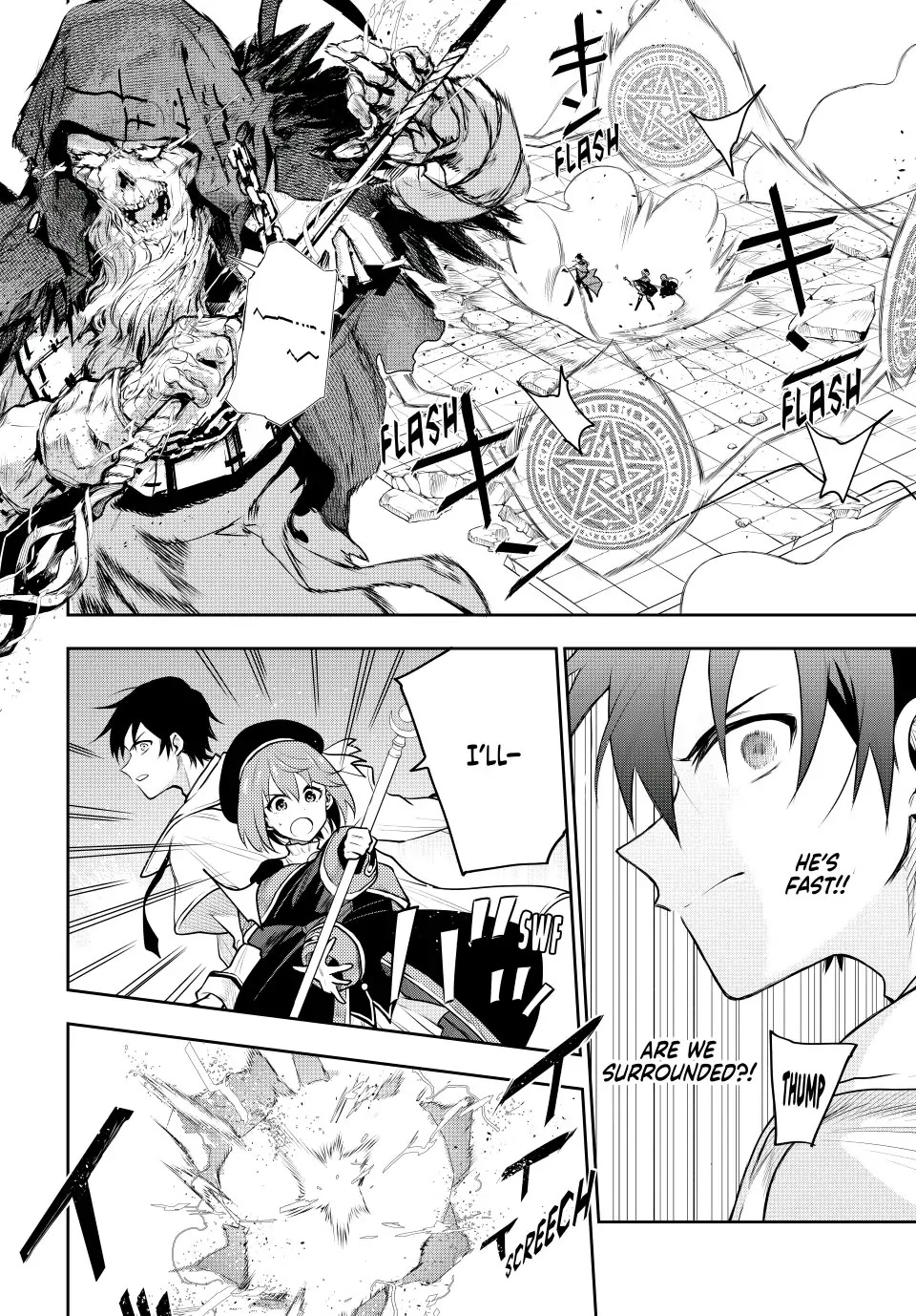 A Court Magician, Who Was Focused On Supportive Magic Because His Allies Were Too Weak, Aims To Become The Strongest After Being Banished chapter 66 page 6