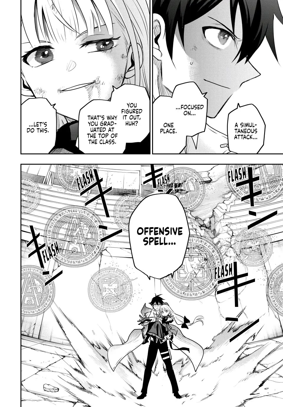 A Court Magician, Who Was Focused On Supportive Magic Because His Allies Were Too Weak, Aims To Become The Strongest After Being Banished chapter 67 page 8