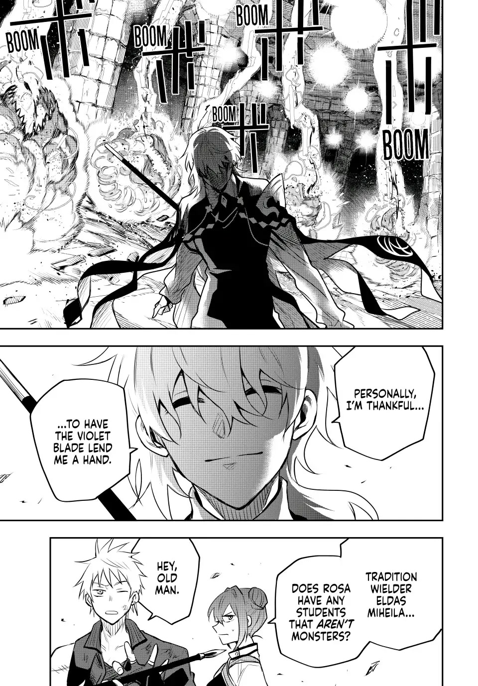 A Court Magician, Who Was Focused On Supportive Magic Because His Allies Were Too Weak, Aims To Become The Strongest After Being Banished chapter 73 page 13