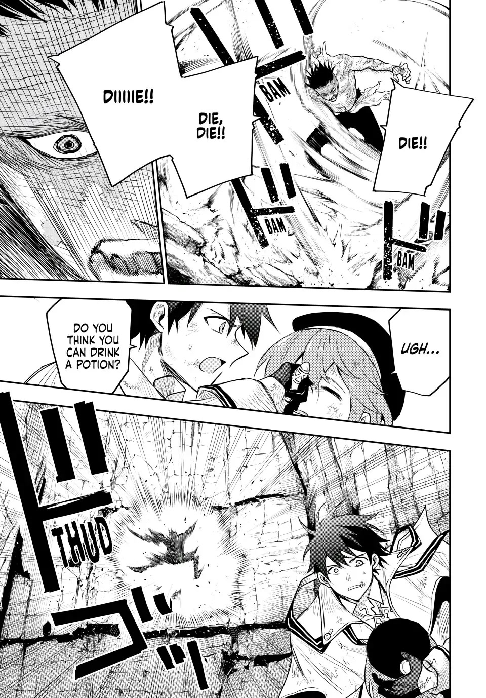 A Court Magician, Who Was Focused On Supportive Magic Because His Allies Were Too Weak, Aims To Become The Strongest After Being Banished chapter 74 page 14