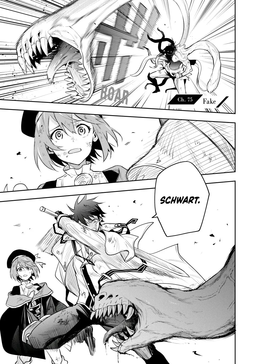 A Court Magician, Who Was Focused On Supportive Magic Because His Allies Were Too Weak, Aims To Become The Strongest After Being Banished chapter 75 page 1