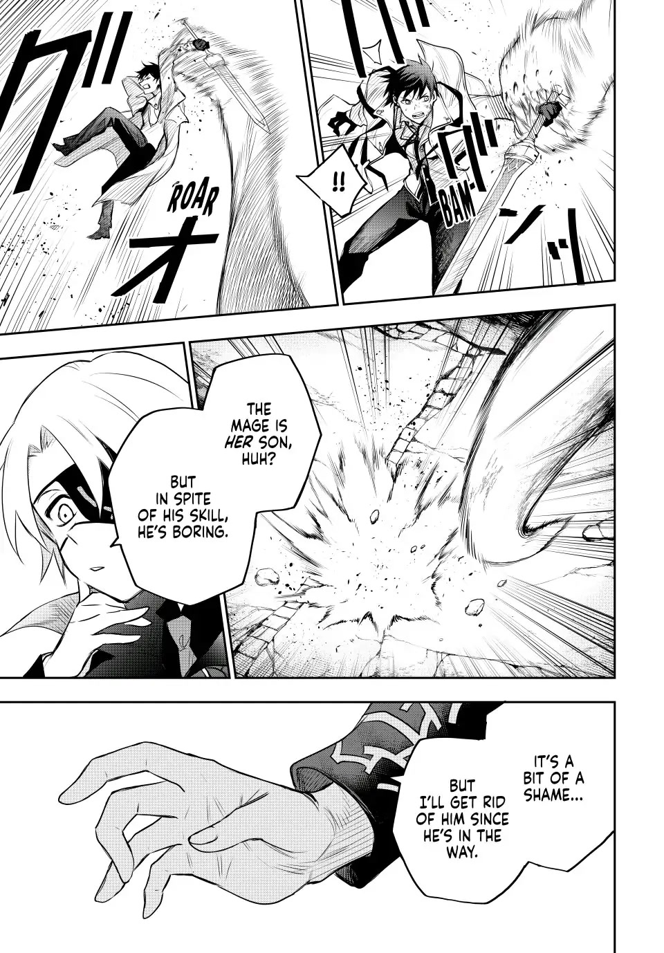 A Court Magician, Who Was Focused On Supportive Magic Because His Allies Were Too Weak, Aims To Become The Strongest After Being Banished chapter 75 page 11