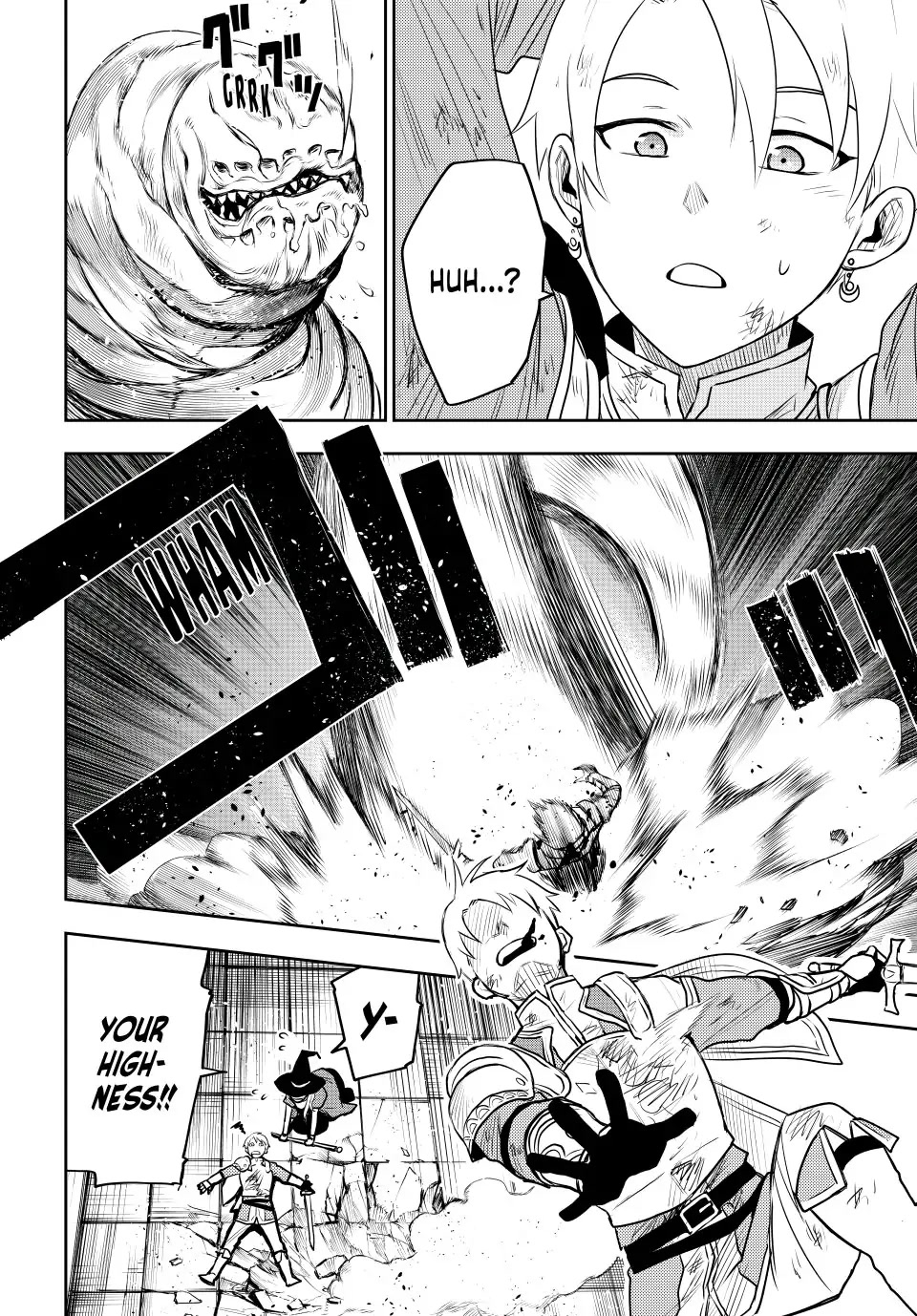 A Court Magician, Who Was Focused On Supportive Magic Because His Allies Were Too Weak, Aims To Become The Strongest After Being Banished chapter 8.5 page 4