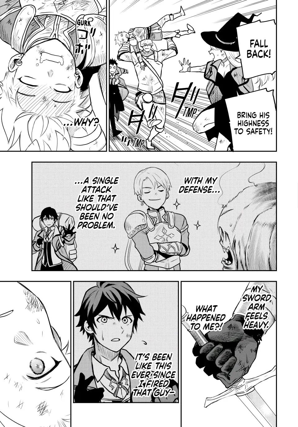 A Court Magician, Who Was Focused On Supportive Magic Because His Allies Were Too Weak, Aims To Become The Strongest After Being Banished chapter 8.5 page 5