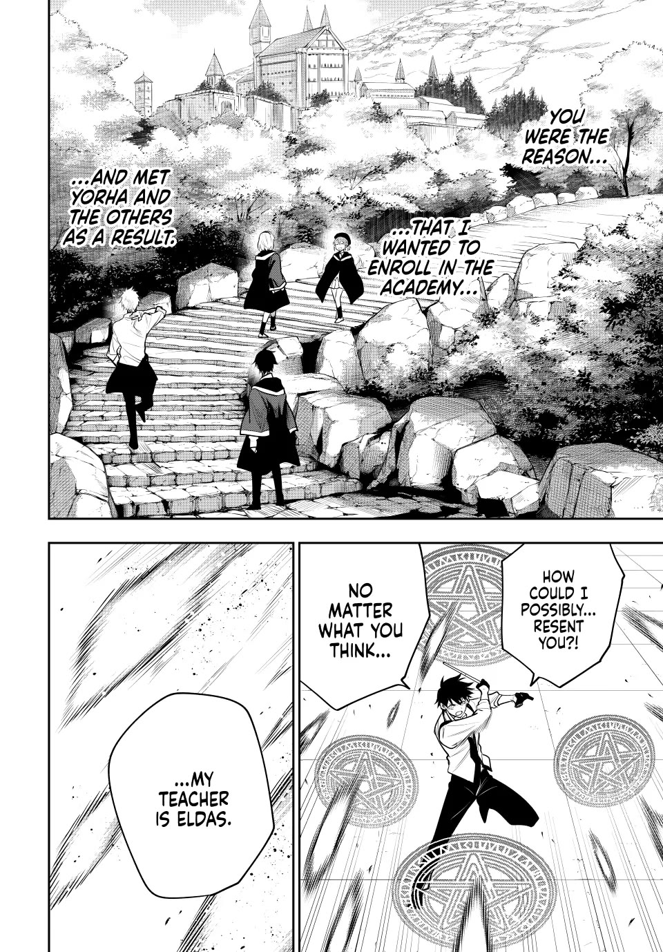 A Court Magician, Who Was Focused On Supportive Magic Because His Allies Were Too Weak, Aims To Become The Strongest After Being Banished chapter 81 page 16