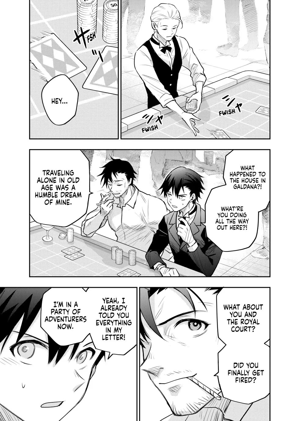 A Court Magician, Who Was Focused On Supportive Magic Because His Allies Were Too Weak, Aims To Become The Strongest After Being Banished chapter 84 page 9