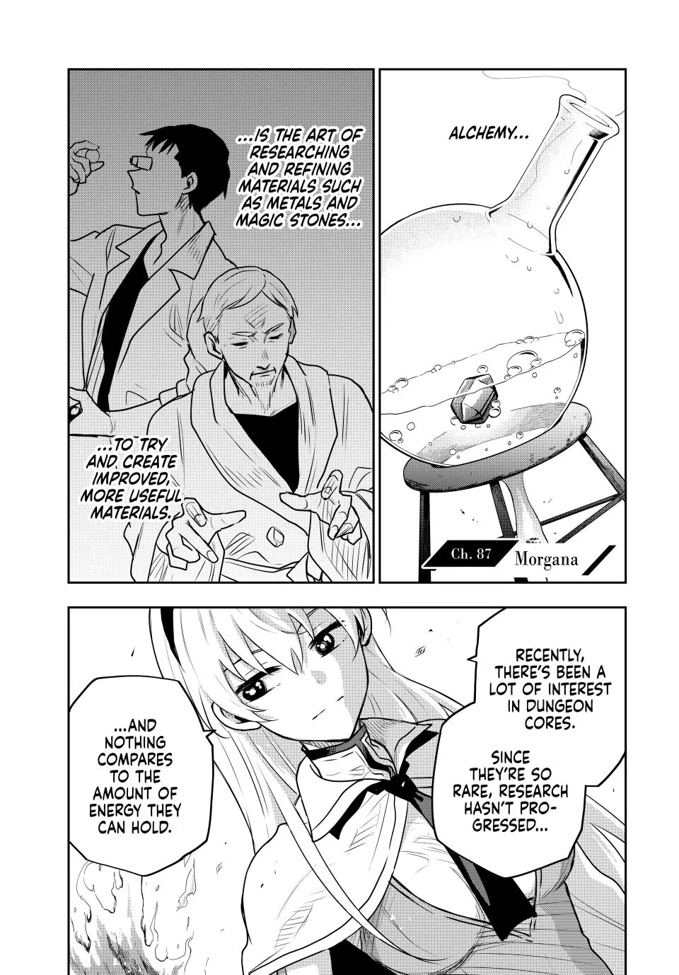 A Court Magician, Who Was Focused On Supportive Magic Because His Allies Were Too Weak, Aims To Become The Strongest After Being Banished chapter 87 page 1