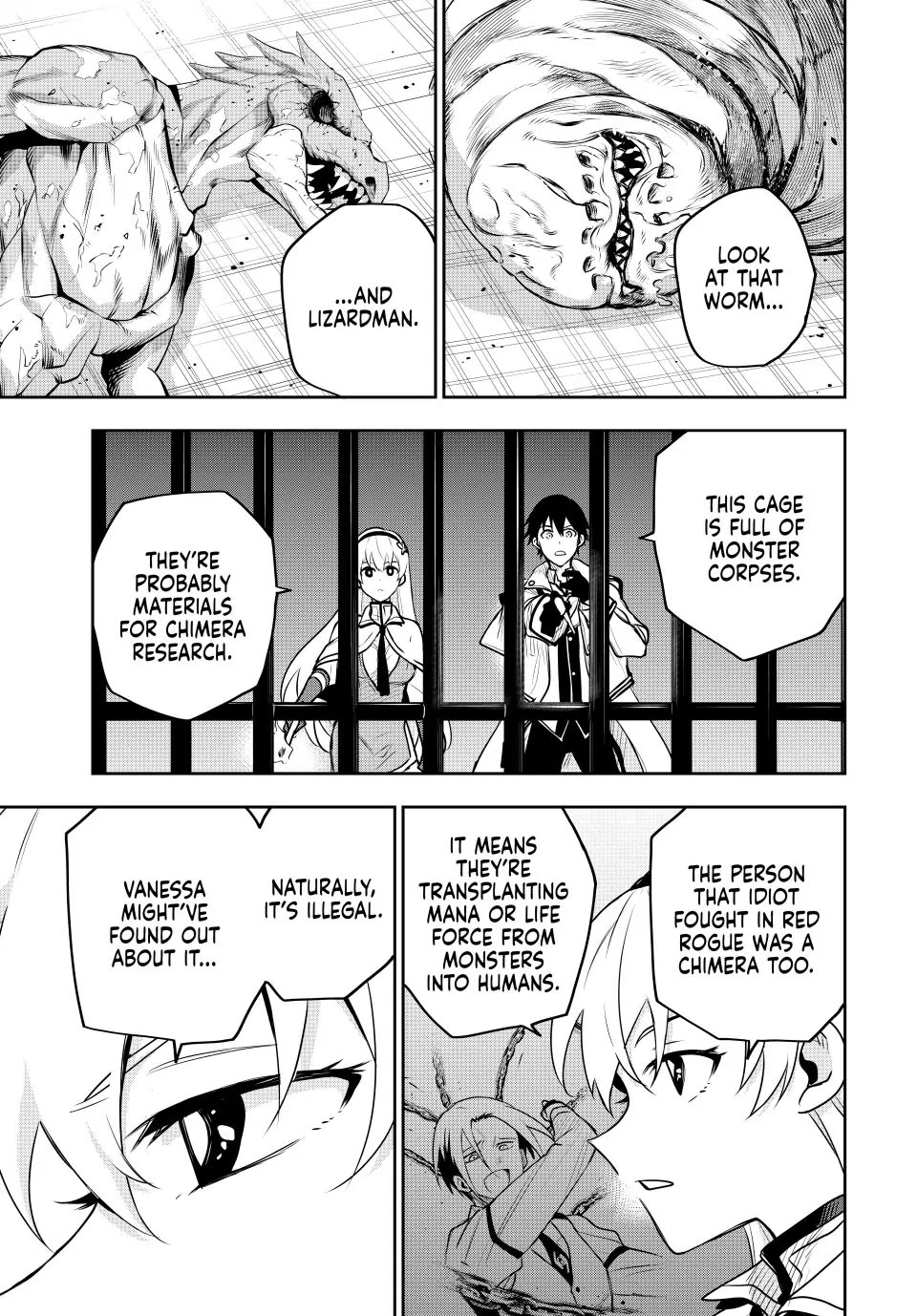 A Court Magician, Who Was Focused On Supportive Magic Because His Allies Were Too Weak, Aims To Become The Strongest After Being Banished chapter 87 page 3