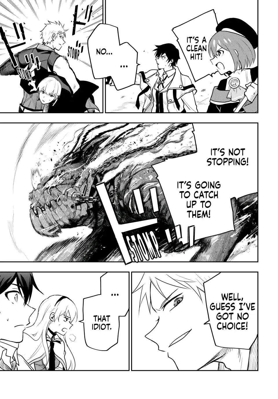 A Court Magician, Who Was Focused On Supportive Magic Because His Allies Were Too Weak, Aims To Become The Strongest After Being Banished chapter 9 page 5