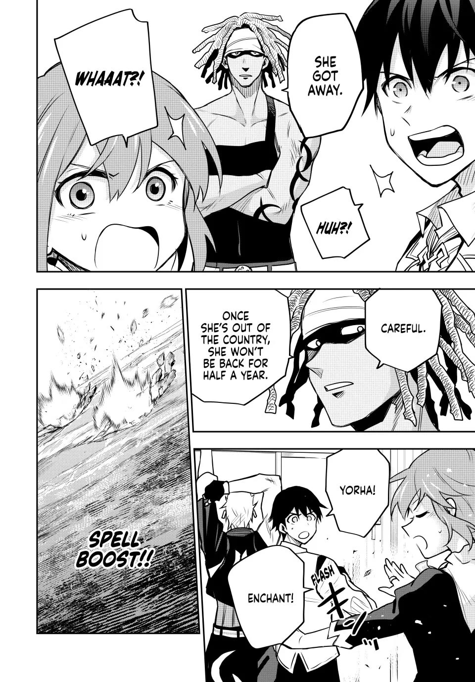 A Court Magician, Who Was Focused On Supportive Magic Because His Allies Were Too Weak, Aims To Become The Strongest After Being Banished chapter 92 page 4