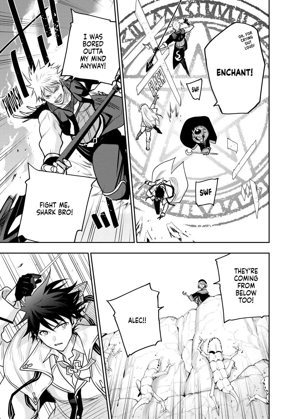 A Court Magician, Who Was Focused On Supportive Magic Because His Allies Were Too Weak, Aims To Become The Strongest After Being Banished chapter 93 page 11