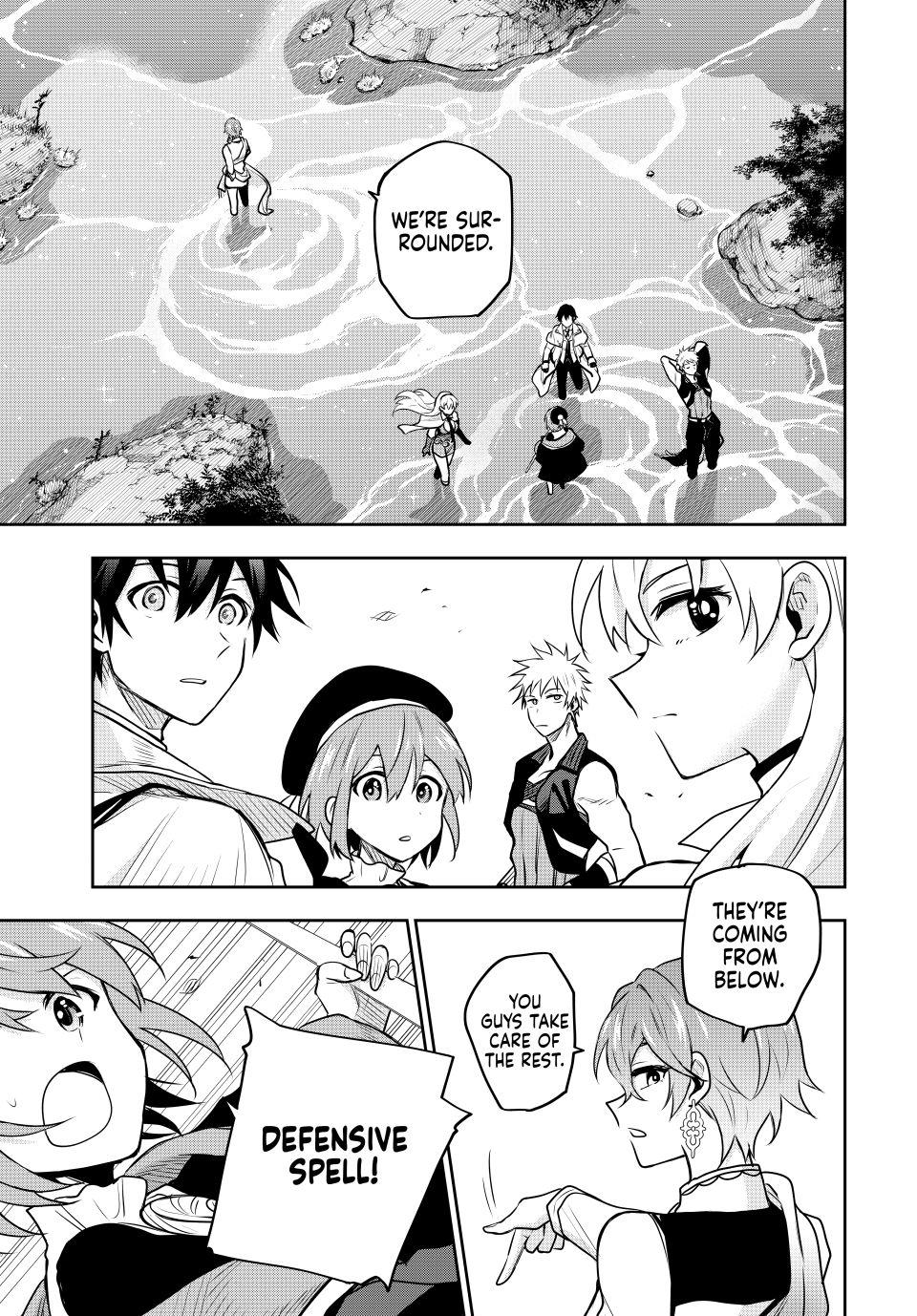 A Court Magician, Who Was Focused On Supportive Magic Because His Allies Were Too Weak, Aims To Become The Strongest After Being Banished chapter 94 page 7