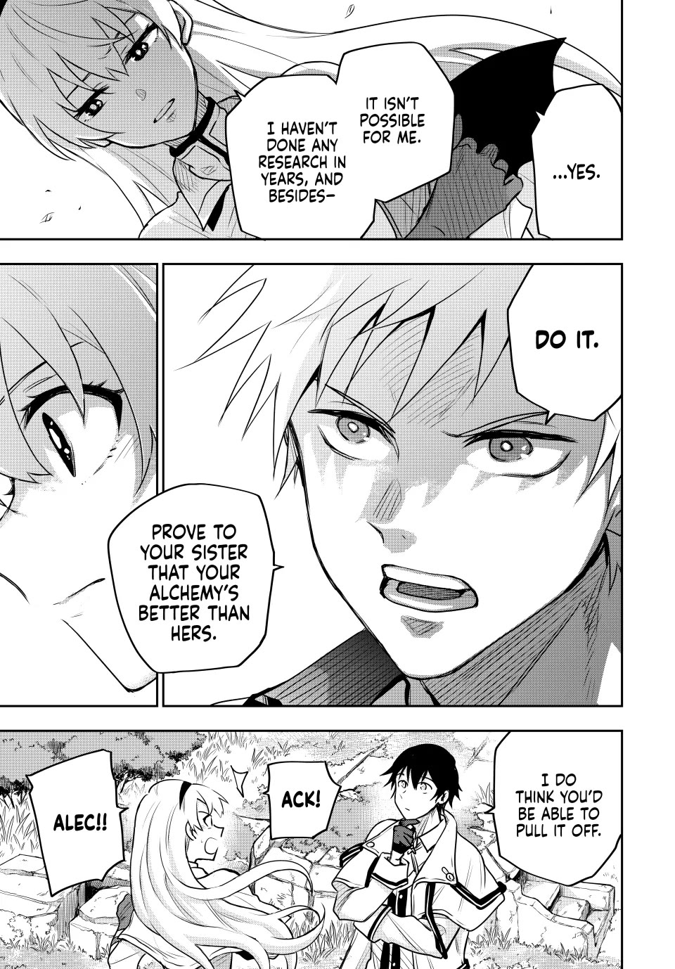 A Court Magician, Who Was Focused On Supportive Magic Because His Allies Were Too Weak, Aims To Become The Strongest After Being Banished chapter 97 page 9