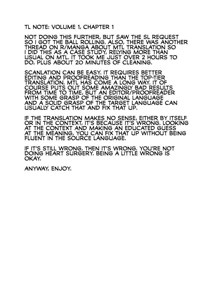 A Dark Elf with a Slightly Overwhelming Love Chased Me All the Way from Another World chapter 1 page 27