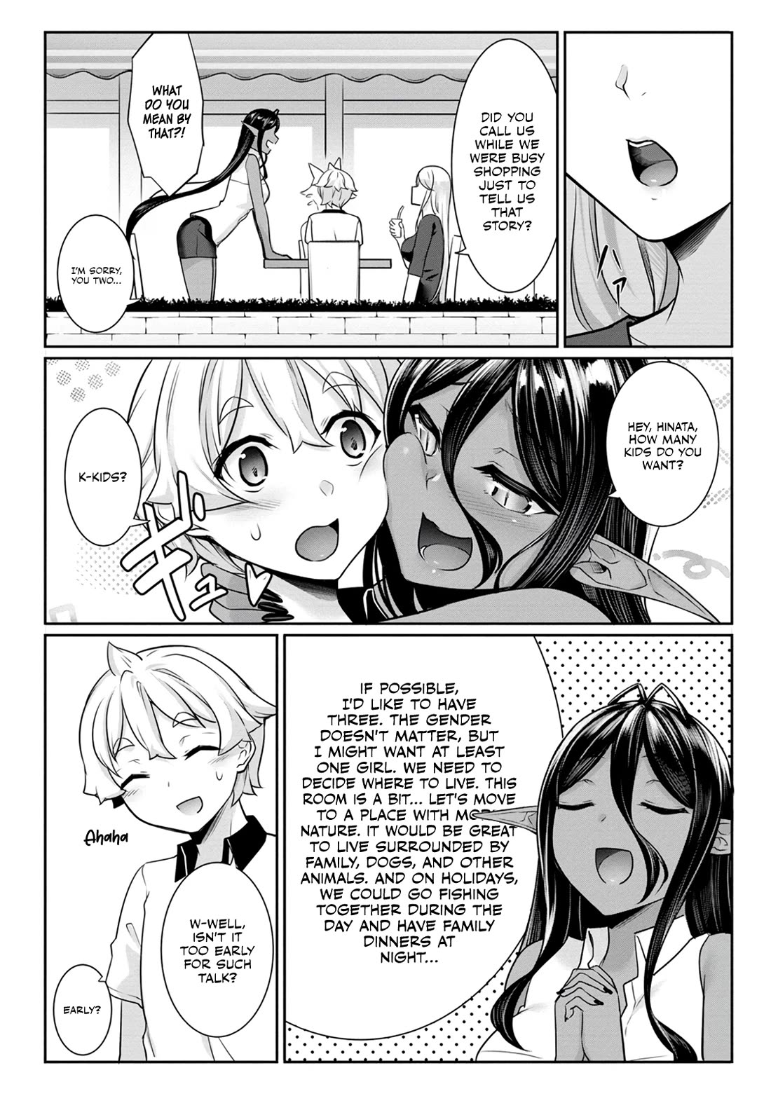 A Dark Elf with a Slightly Overwhelming Love Chased Me All the Way from Another World chapter 12 page 3