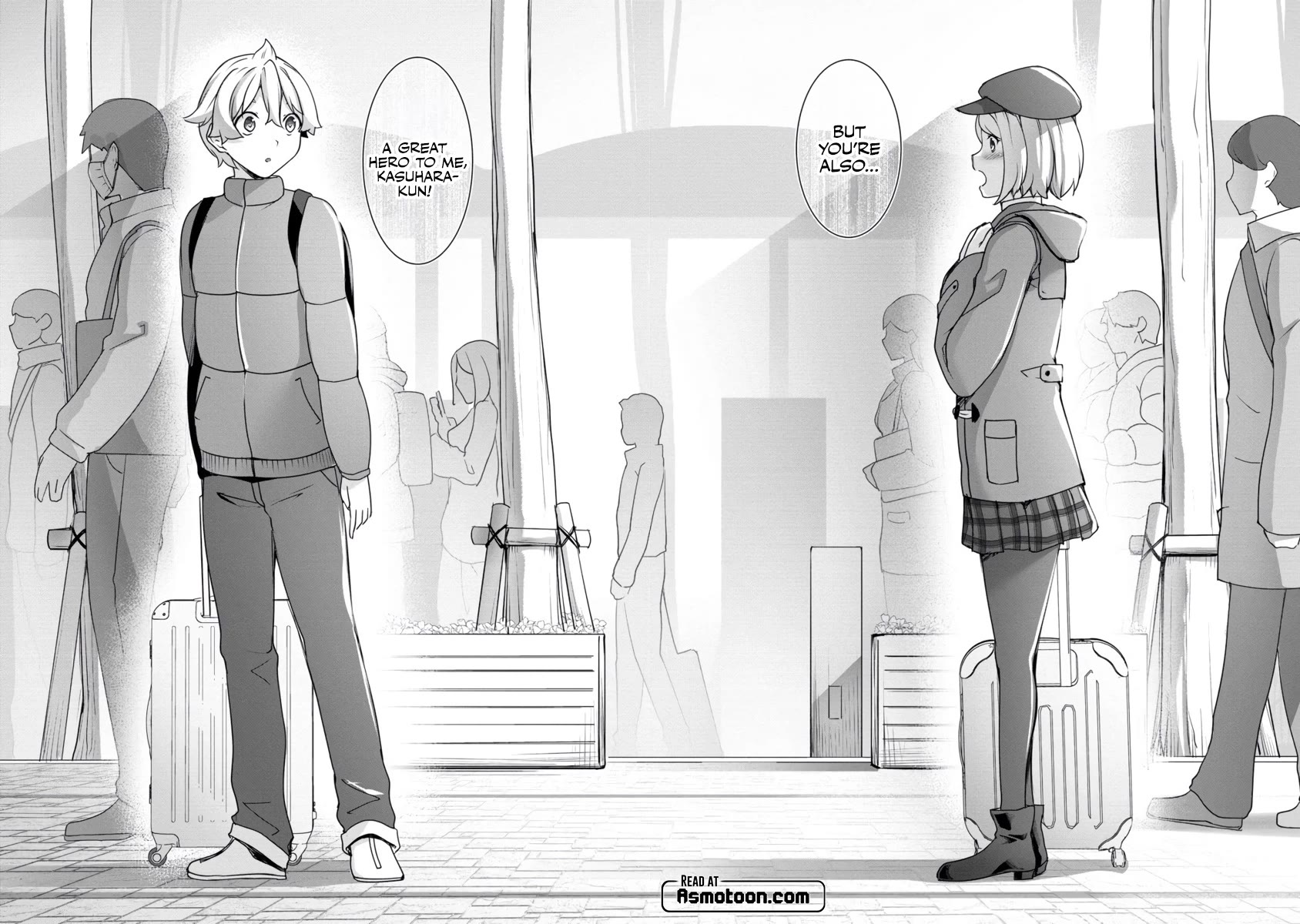 A Dark Elf with a Slightly Overwhelming Love Chased Me All the Way from Another World chapter 19 page 14