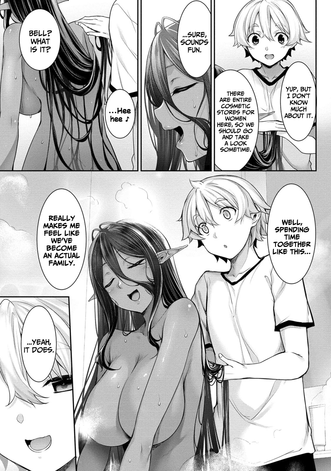 A Dark Elf with a Slightly Overwhelming Love Chased Me All the Way from Another World chapter 2 page 8