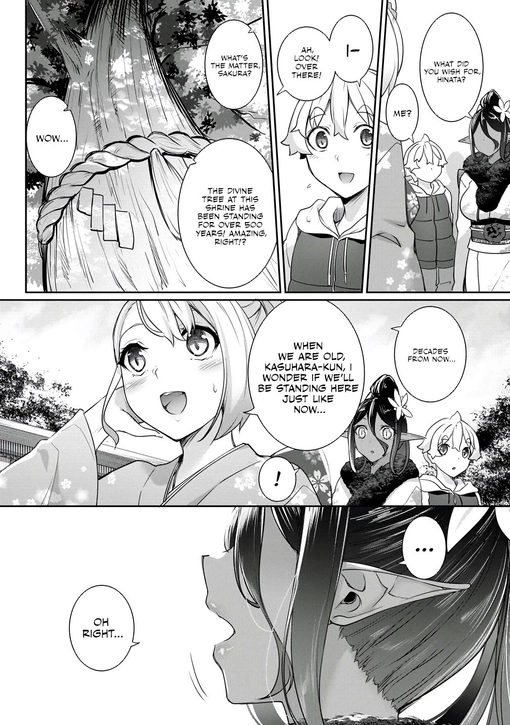 A Dark Elf with a Slightly Overwhelming Love Chased Me All the Way from Another World chapter 20 page 6
