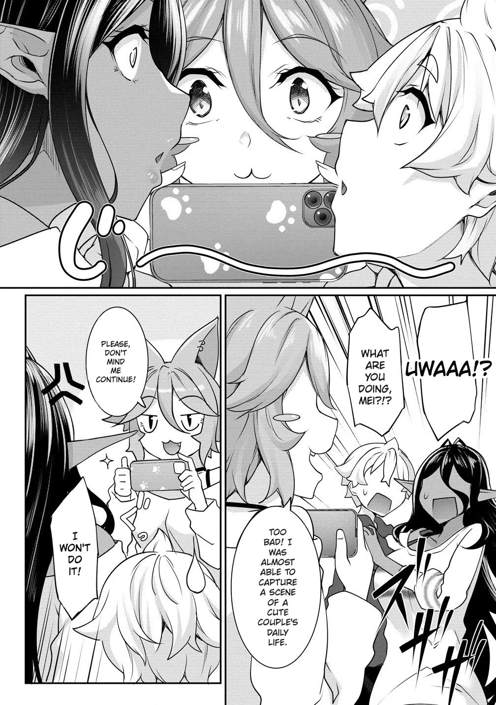 A Dark Elf with a Slightly Overwhelming Love Chased Me All the Way from Another World chapter 21 page 2