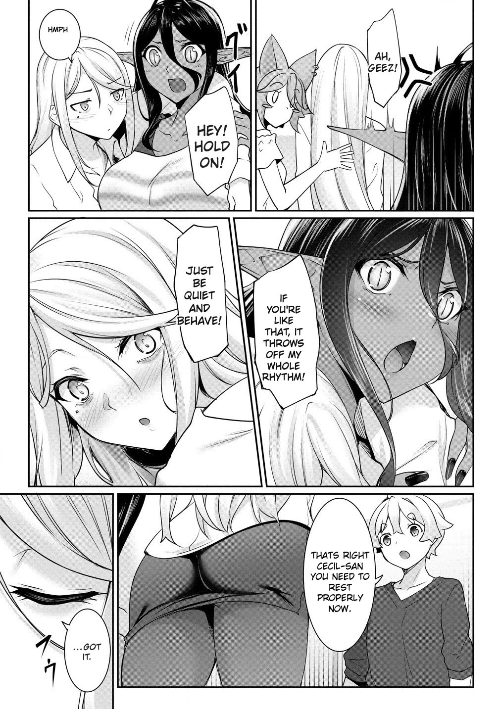 A Dark Elf with a Slightly Overwhelming Love Chased Me All the Way from Another World chapter 22 page 5