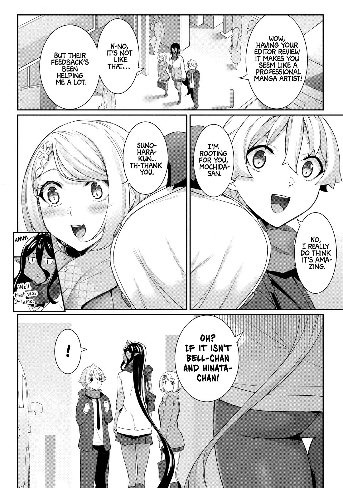 A Dark Elf with a Slightly Overwhelming Love Chased Me All the Way from Another World chapter 23 page 14