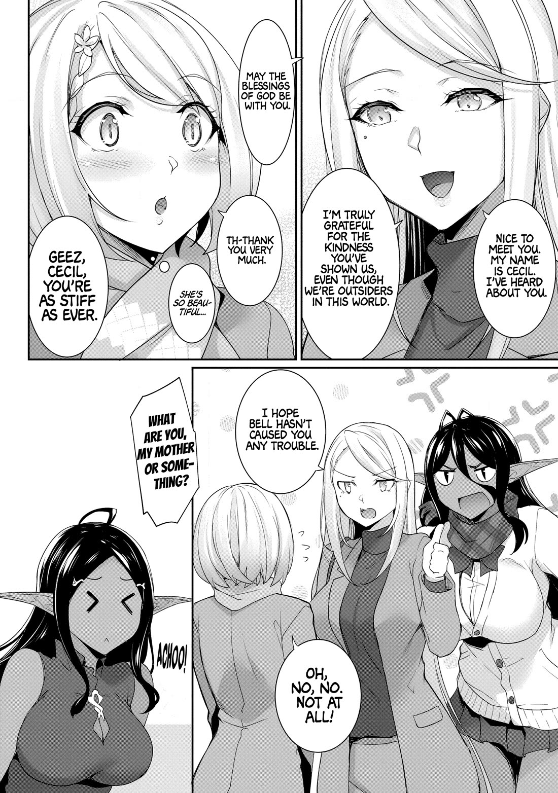 A Dark Elf with a Slightly Overwhelming Love Chased Me All the Way from Another World chapter 23 page 16