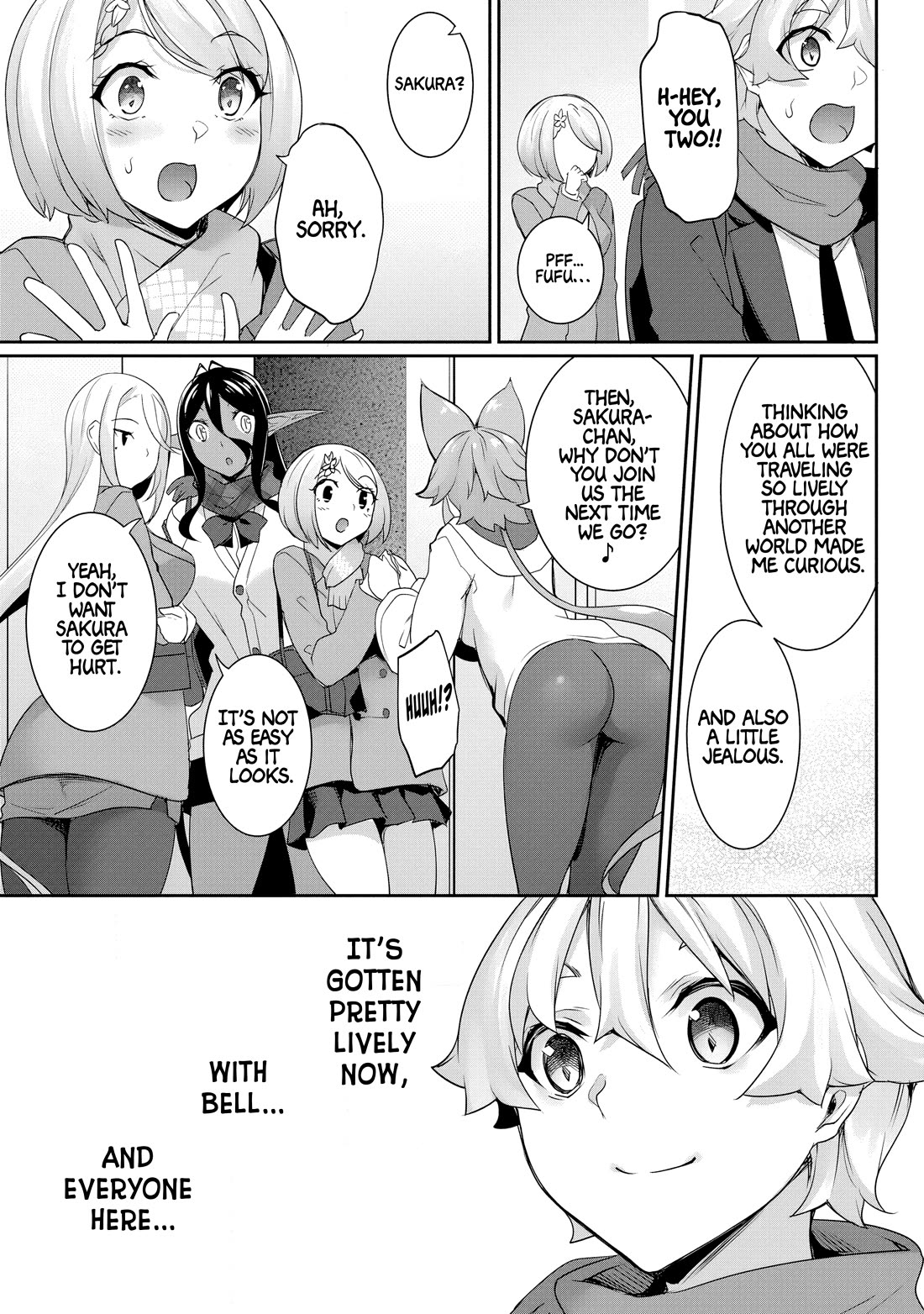 A Dark Elf with a Slightly Overwhelming Love Chased Me All the Way from Another World chapter 23 page 19