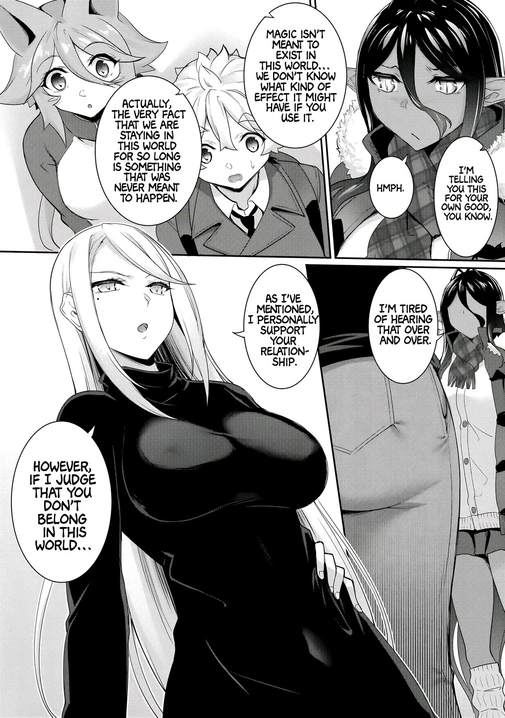 A Dark Elf with a Slightly Overwhelming Love Chased Me All the Way from Another World chapter 24 page 4