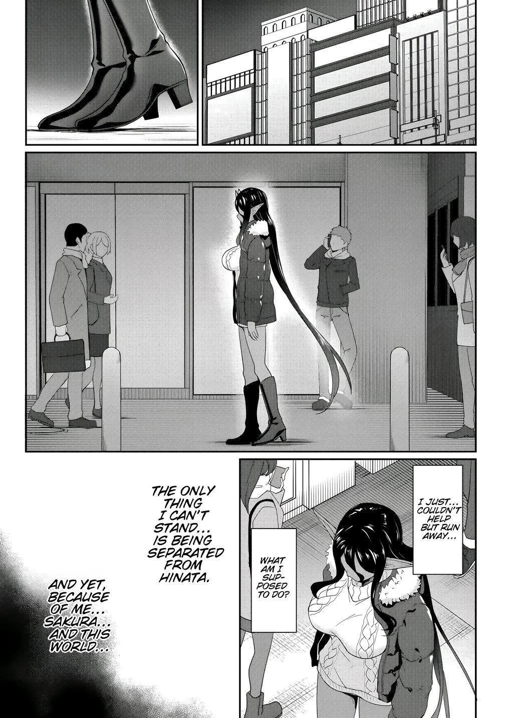 A Dark Elf with a Slightly Overwhelming Love Chased Me All the Way from Another World chapter 27 page 6