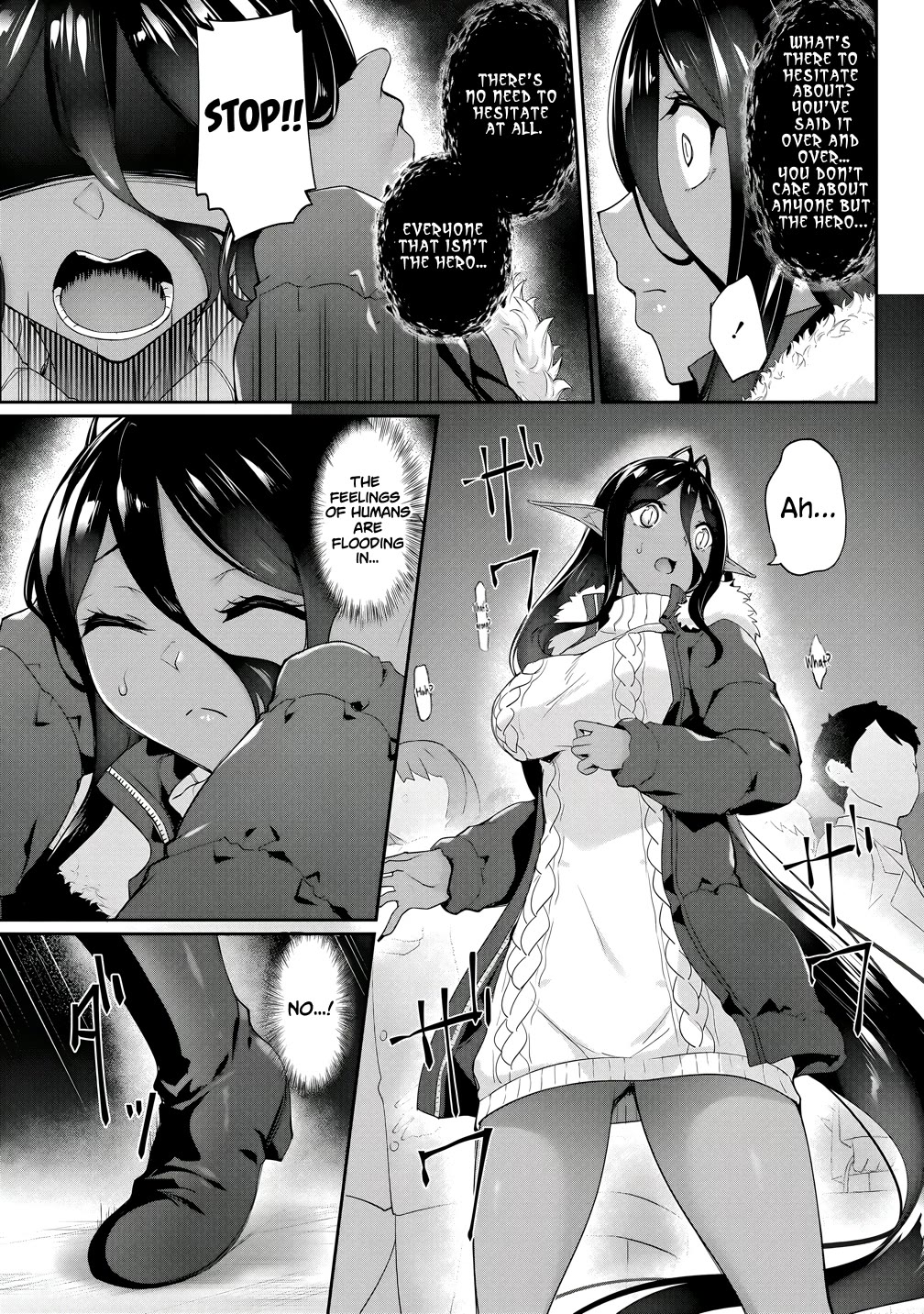 A Dark Elf with a Slightly Overwhelming Love Chased Me All the Way from Another World chapter 27 page 7