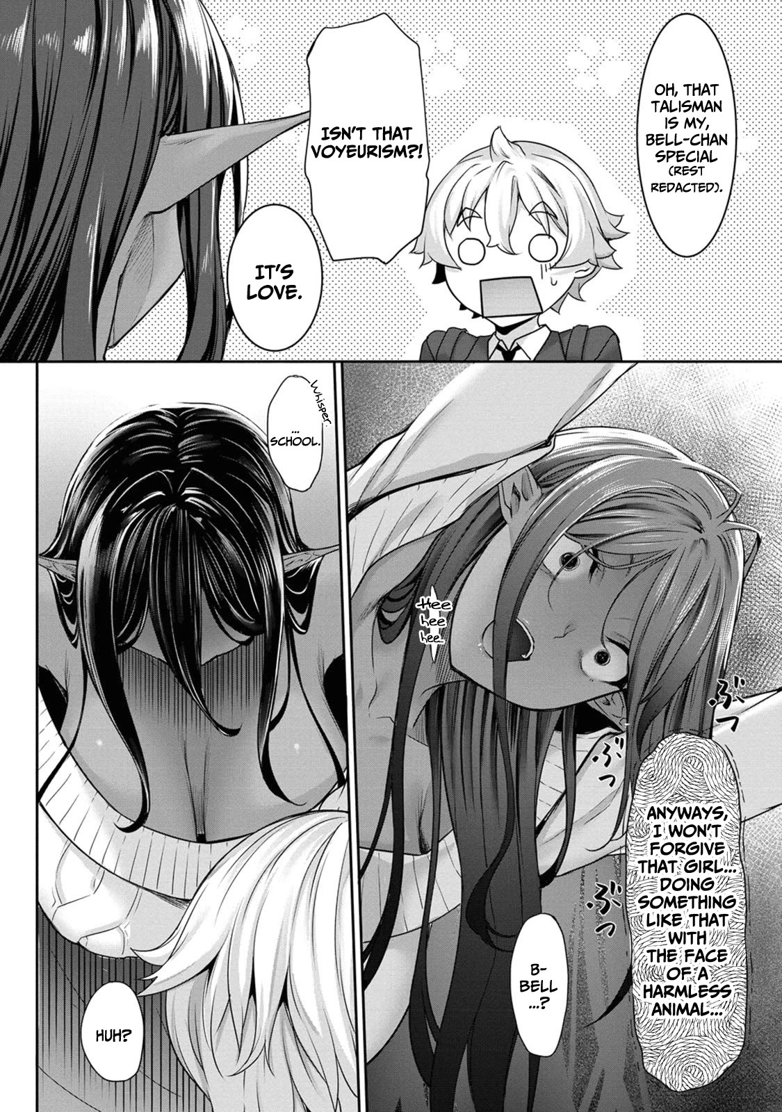 A Dark Elf with a Slightly Overwhelming Love Chased Me All the Way from Another World chapter 3 page 17