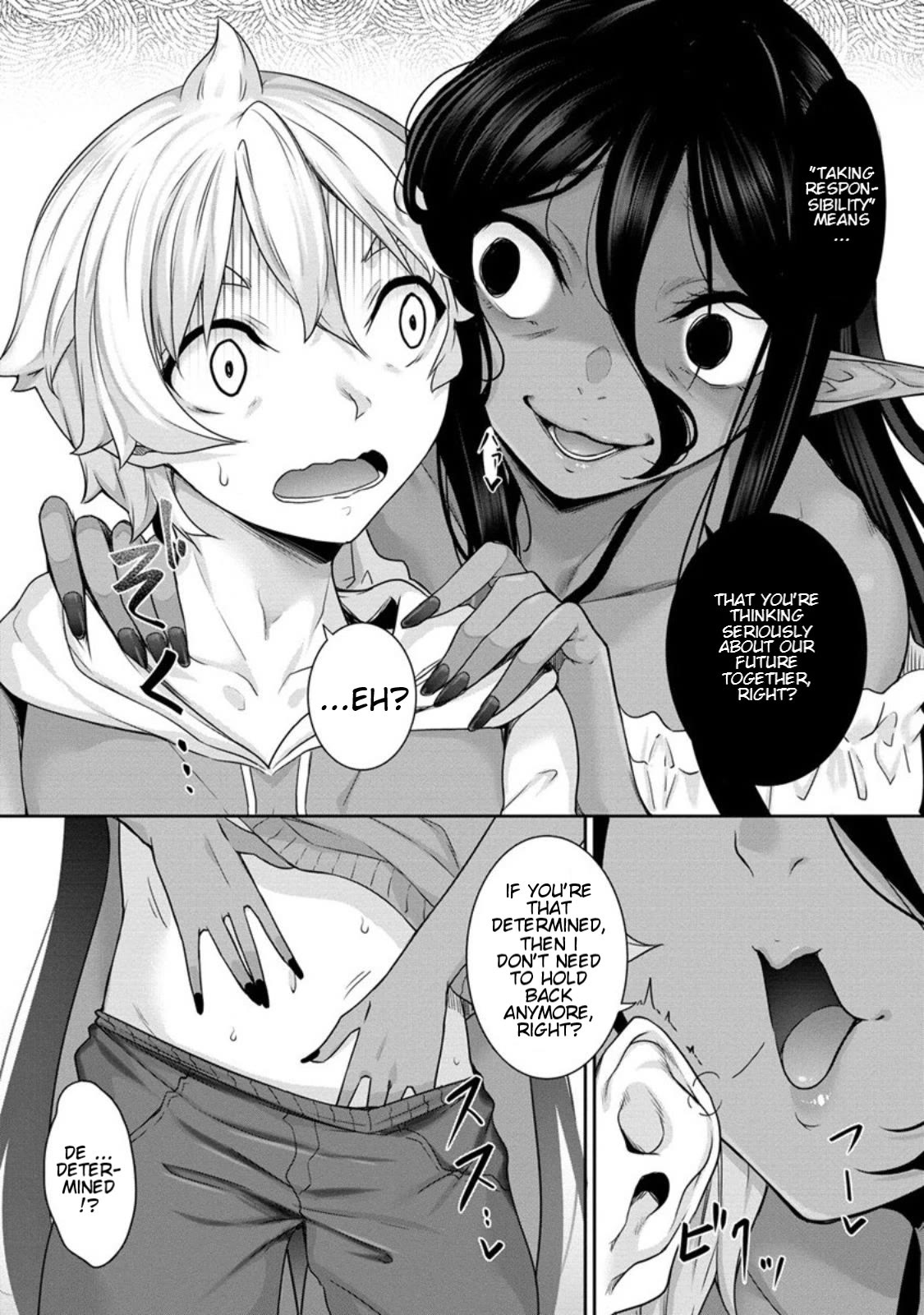 A Dark Elf with a Slightly Overwhelming Love Chased Me All the Way from Another World chapter 7 page 19