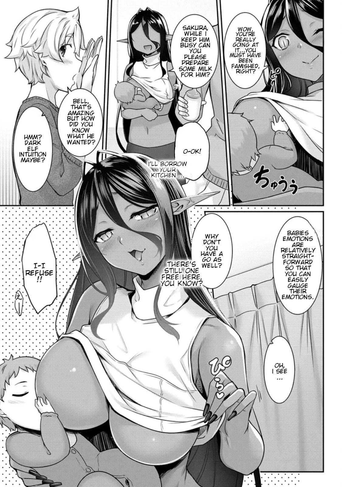 A Dark Elf with a Slightly Overwhelming Love Chased Me All the Way from Another World chapter 8 page 10