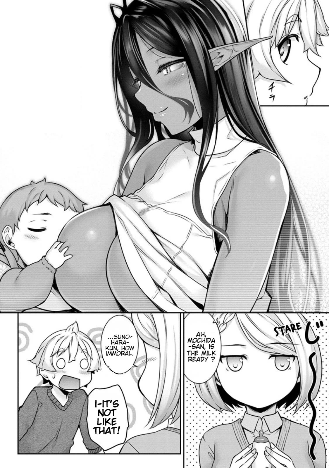 A Dark Elf with a Slightly Overwhelming Love Chased Me All the Way from Another World chapter 8 page 11