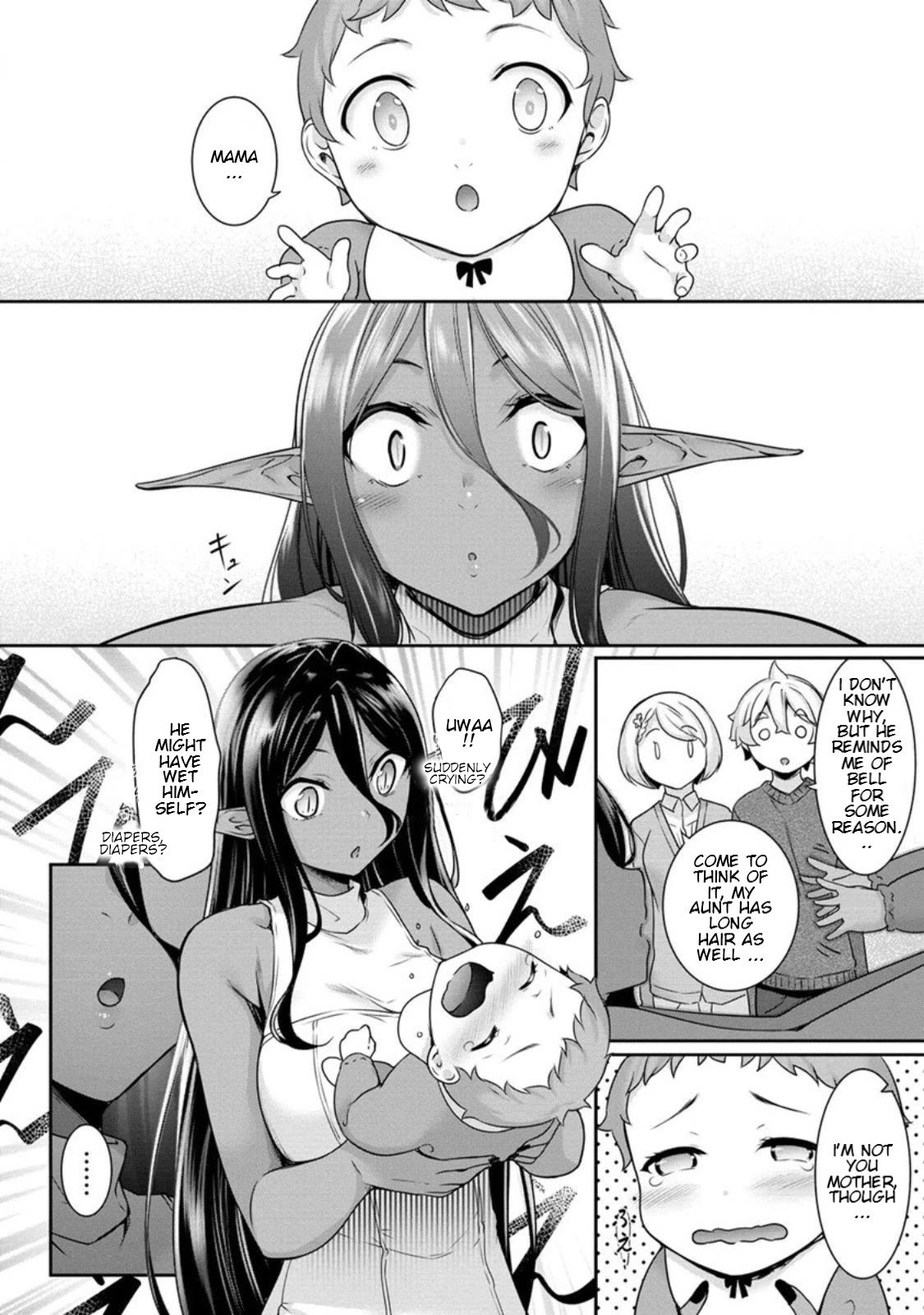 A Dark Elf with a Slightly Overwhelming Love Chased Me All the Way from Another World chapter 8 page 7