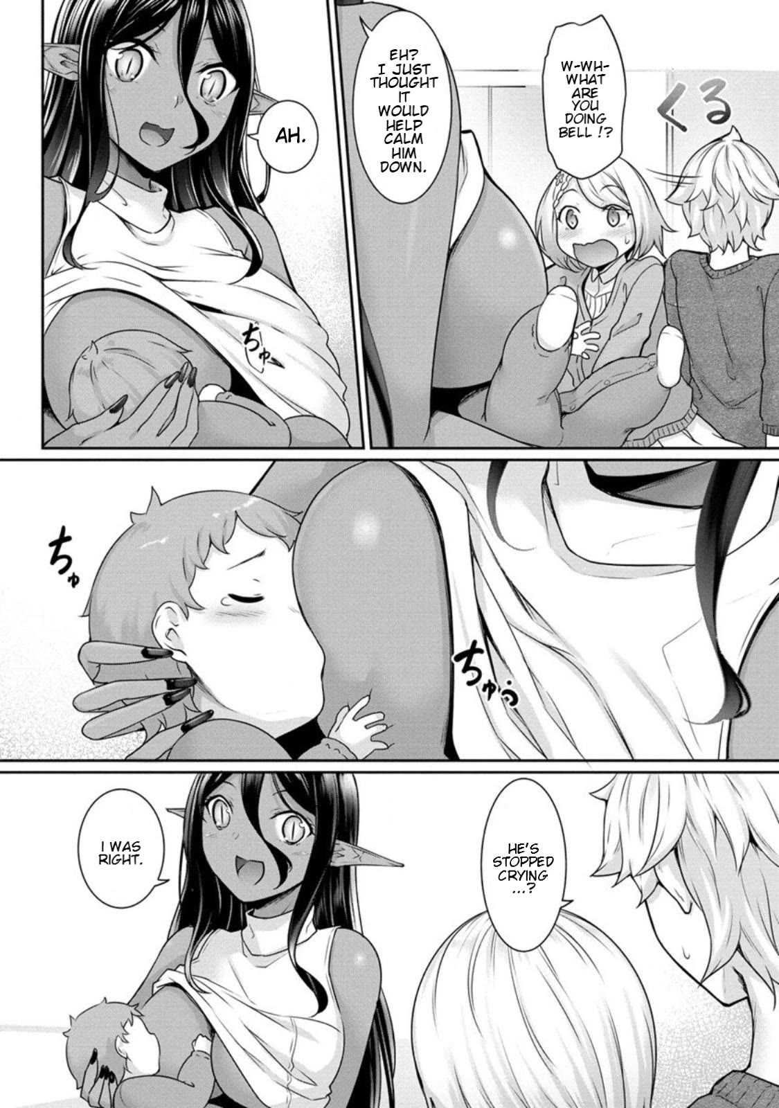 A Dark Elf with a Slightly Overwhelming Love Chased Me All the Way from Another World chapter 8 page 9