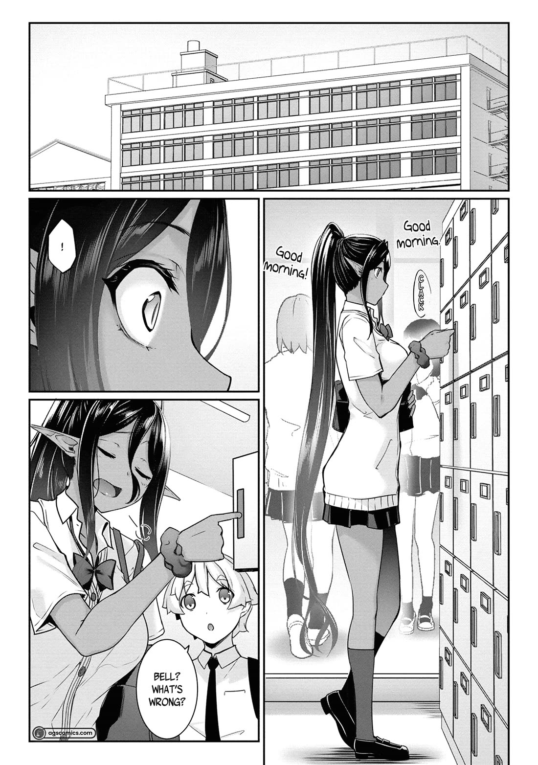 A Dark Elf with a Slightly Overwhelming Love Chased Me All the Way from Another World chapter 9 page 1